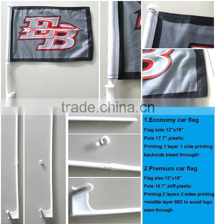 cheap team custom name sport game car flag