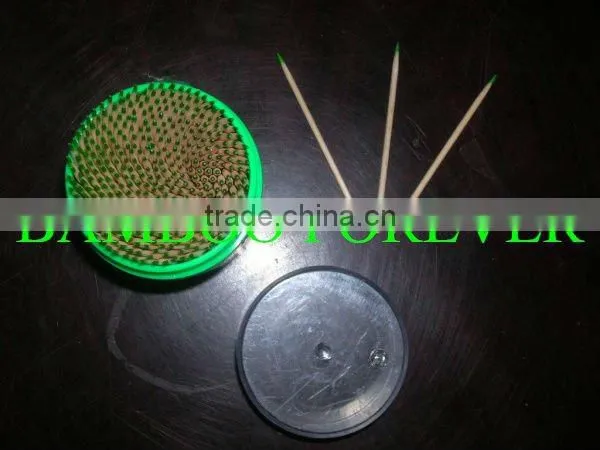Nature wooden toothpicks with minted