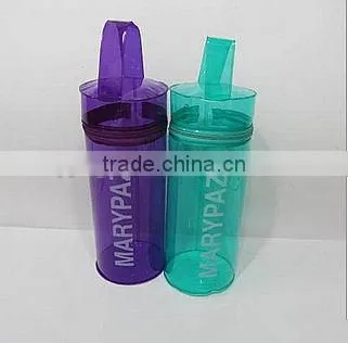 wholesale clear cheap pvc Cylindrical shape plastic unbranded pencil case customizable for teenagers