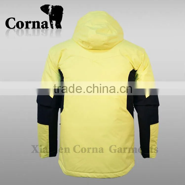 men's waterproof crane snow ski wear outdoor jacket