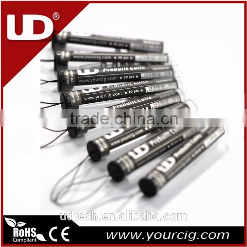 UD Best selling! UD Wire shots & prebuilt coils for rda/rta large stock wholesale