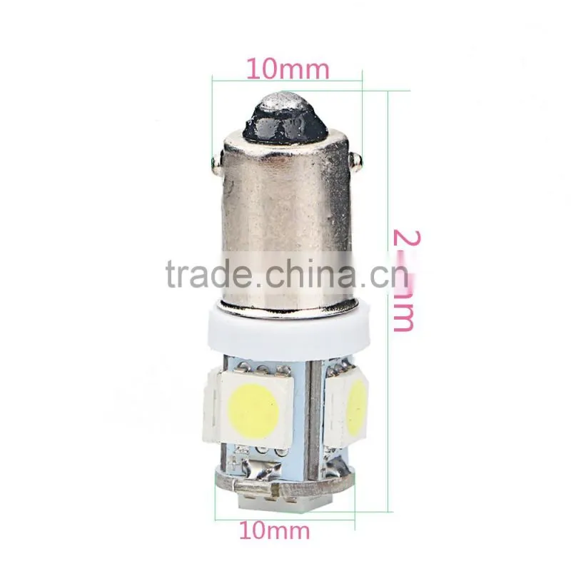 Multi-color 12volts ba9s 5050 5smd led auto lamp
