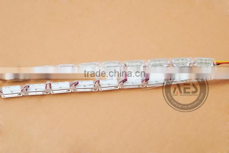 Newest design ! flexible led drl with crystal frame