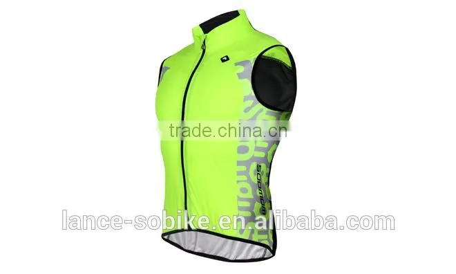 cycling wear convenient custom logo windproof cycling vest