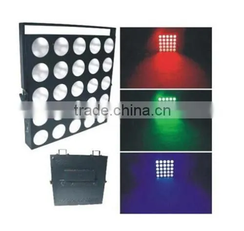fresnel led stage lighting ,high quality professional 25pcs*10w RGBW 4 in 1 led matrix light