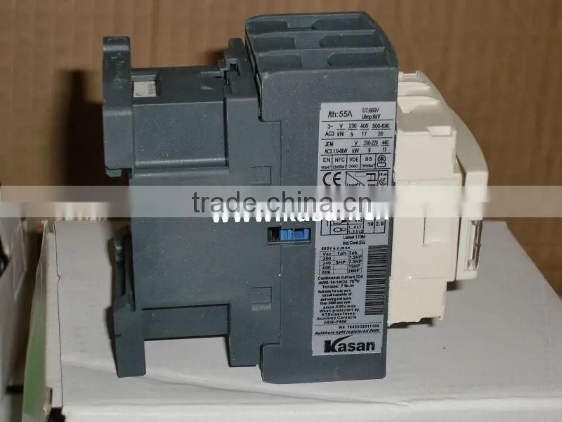 Electrical Magnetic AC Contactor LC1-D38 38A, 230Vac