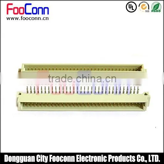 Made in China Board to Board DIN41612 Connector 2 rows 64pin R/A male