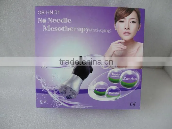 Needle free mesotherapy machine