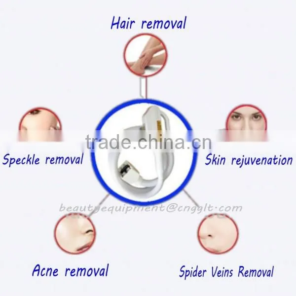 Ipl hair removal new technology product in chin