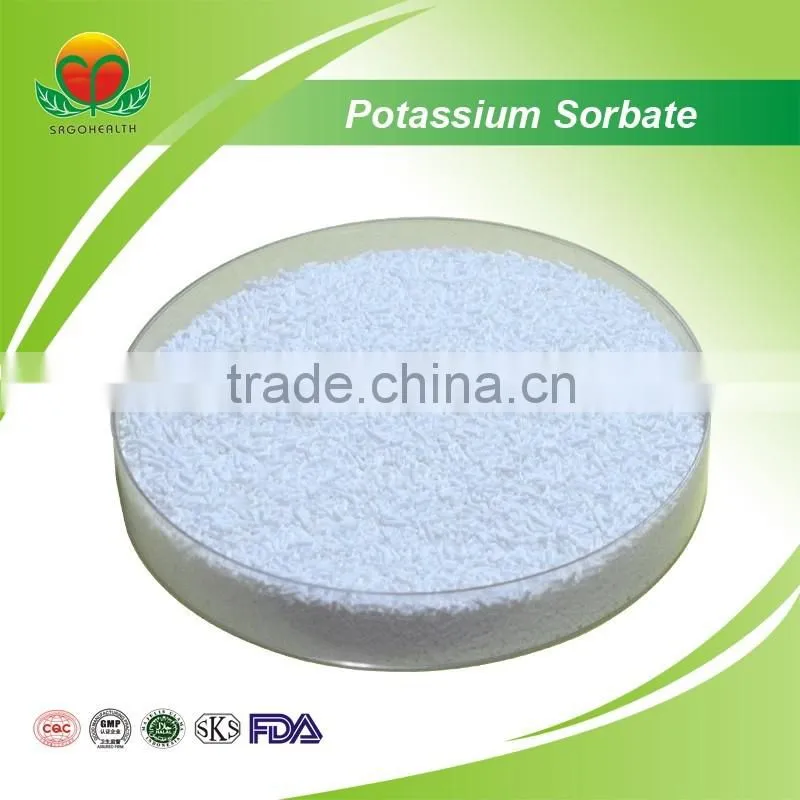 Most Popular FCC/E-202 Potassium Sorbate