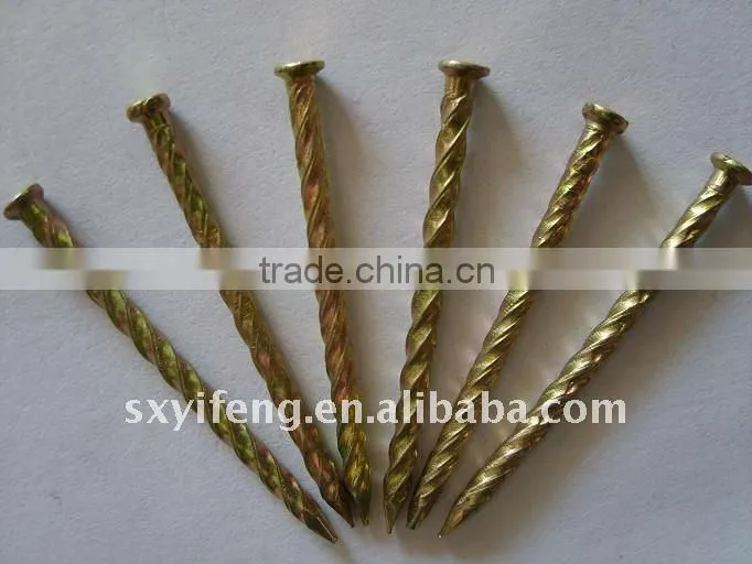 Flooring Nails, Twisted/Screw Shank