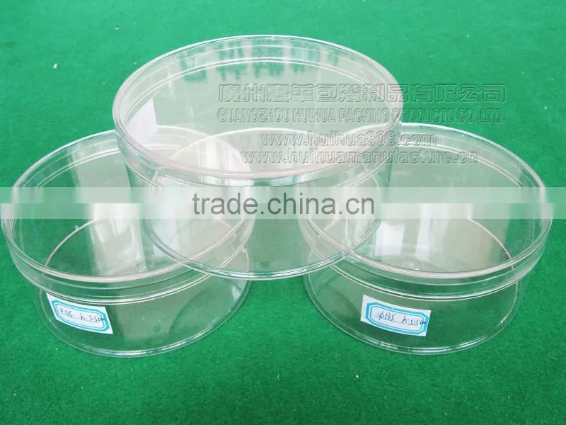 round clear cheese cake box