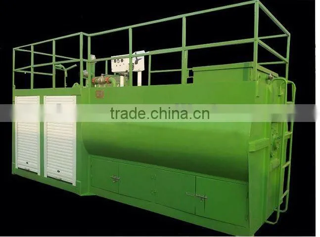 grass seed spraying machine for landscaping