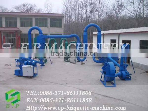 0.8-1.5t/h or 800-1500kg/h pellet crusher machine with cyclon collection for making pellets hot selling in Europe