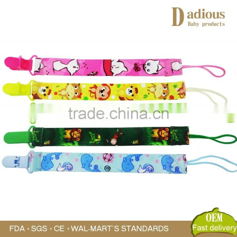 Wholesale Custom Funny Baby Soother Pacifier Dummy Clip