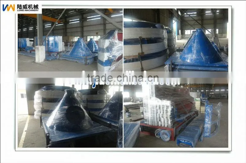Hot sale prices plastic pellet silo with cone bottom