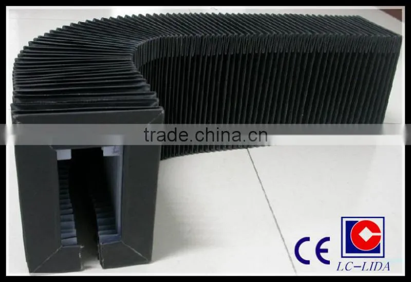 cnc machine accordion type bellow dust cover