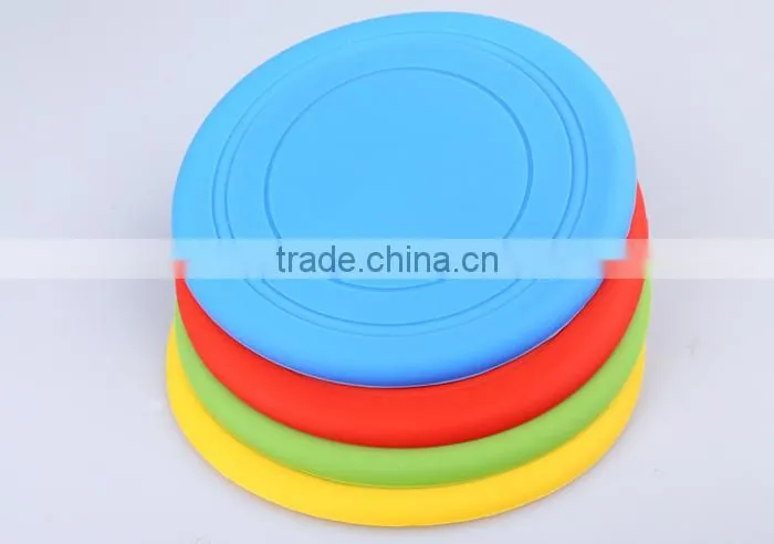 colorful pet frisbee,rubber pet frisbee