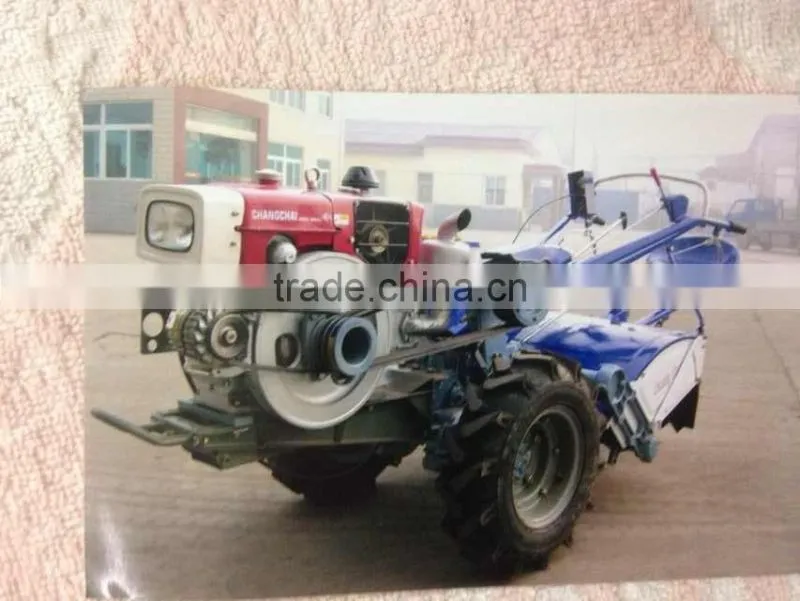 Made in China 22HP DF walking tractor with ditcher / DONGFENG power tool