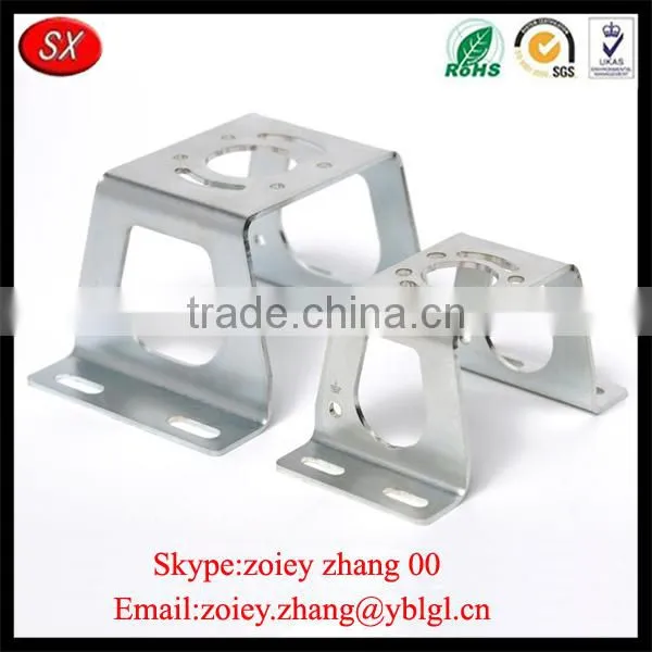 China Manufacturer Custom Blacken Carbon Steel Punching Part For Machined Parts