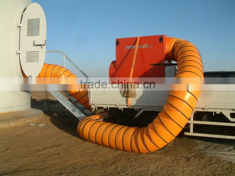 PVC hot air pipe