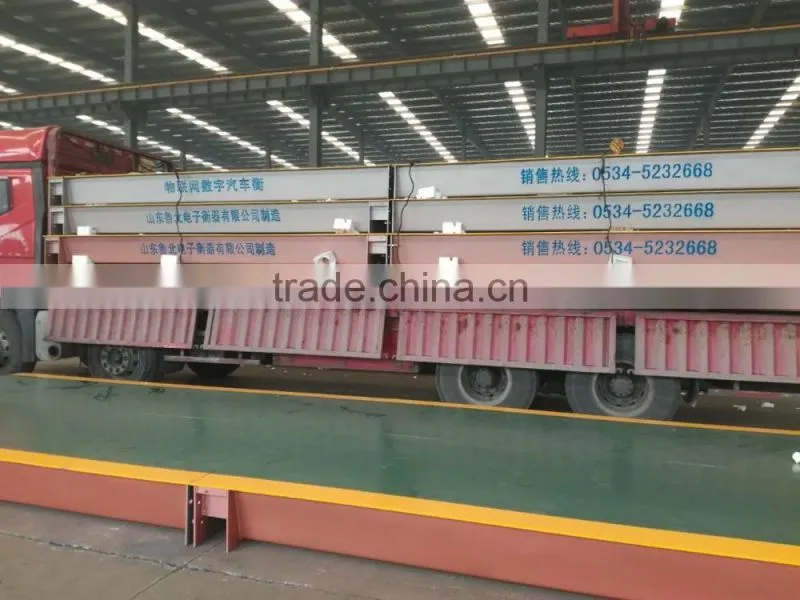 Truck scale weighbridge