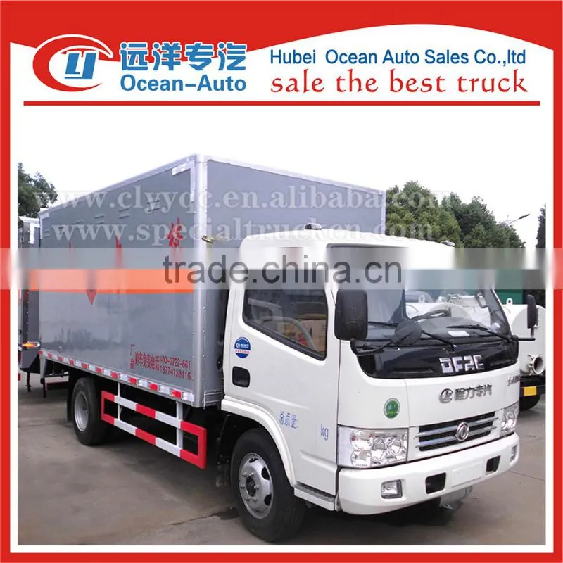 explosion-proof transport truck with dongfeng chassis