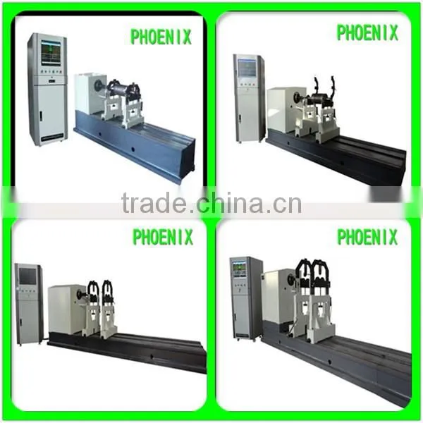 CE certified cross flow fan blade balancing machine