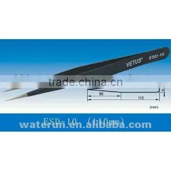 2015 new vetus eyelash extension tweezers with sharp point China manufacture
