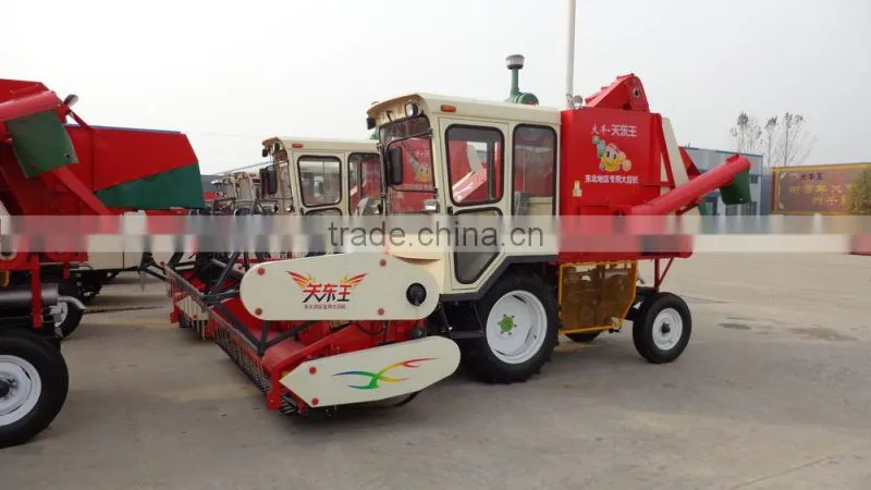 4L-1 small soybean combine harvester