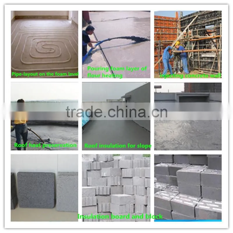 Good performance Foam Concrete Making Machine for cast in situ