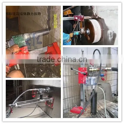 Utility precision hydraulic automatic drill tools for concrete stone diamond hole digging