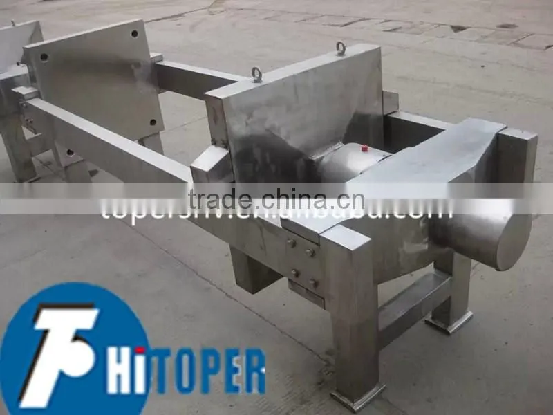 Small high quality hydraulic compress filter press easy operation