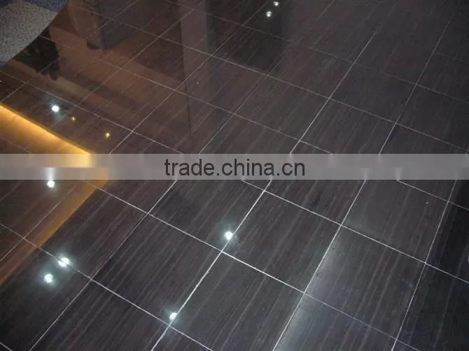 Good price Royal Black Golden Flower Marble slabs