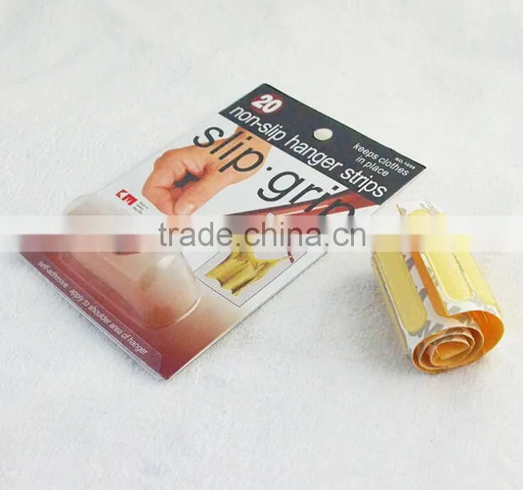 Non-slip hanger strips/slip grip/silicone non-slip strips/anti-slip hanger strips