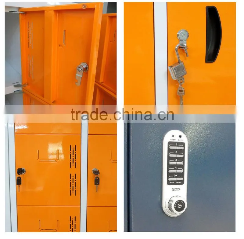 Cheap school and office 3 doors steel locker,office metal locker