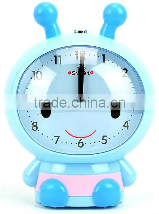 Supply creative fashion robot super mute alarm clock / voice alarm clock
