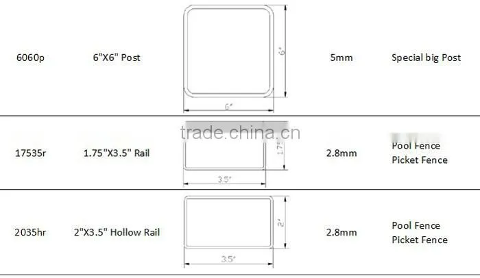 high quality custom made pvc fencing
