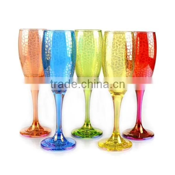 colorful beautiful tumbler glass stemless glass fairy drinking glass