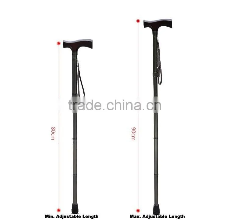 Folding walking sticks 4 sections, SZ17024F