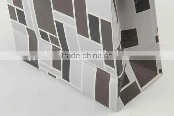 Foldable Gift Bag With Irregular Squares/ Shopping Bag