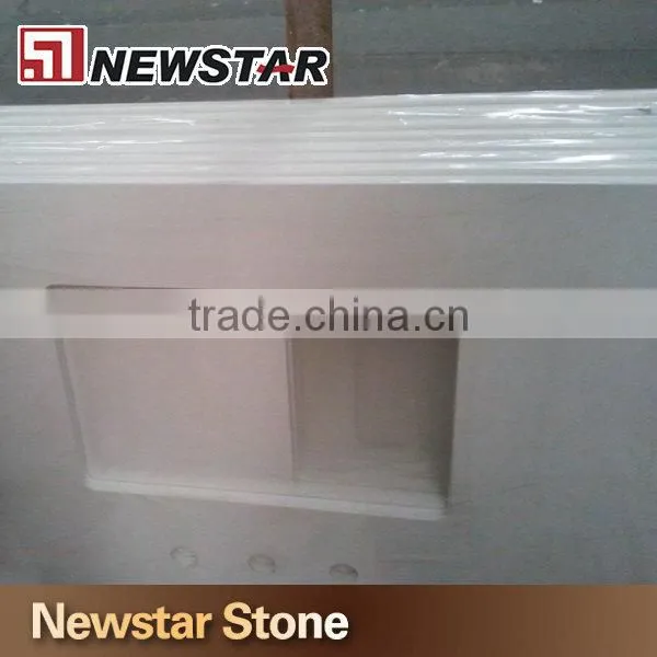 Quartz surface pure white quartz stone