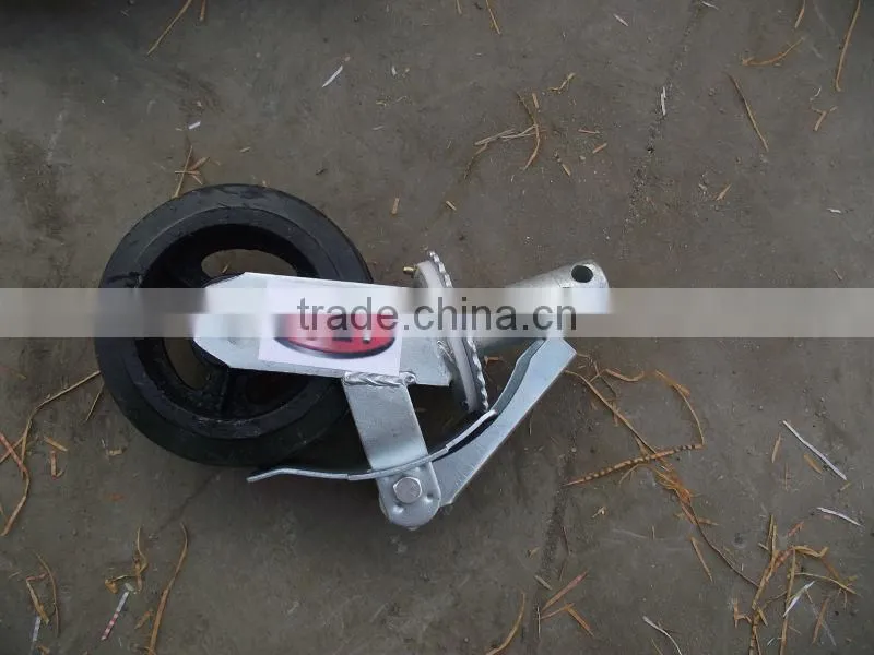 Rubber Ajustable Castor Wheel For Scaffolding