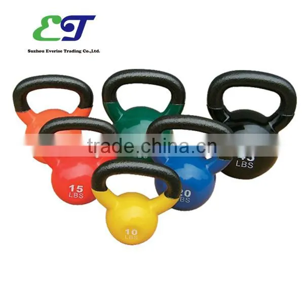 Vinyl kettlebell / color kettlebell / PVC / neoprene coated kettlebell