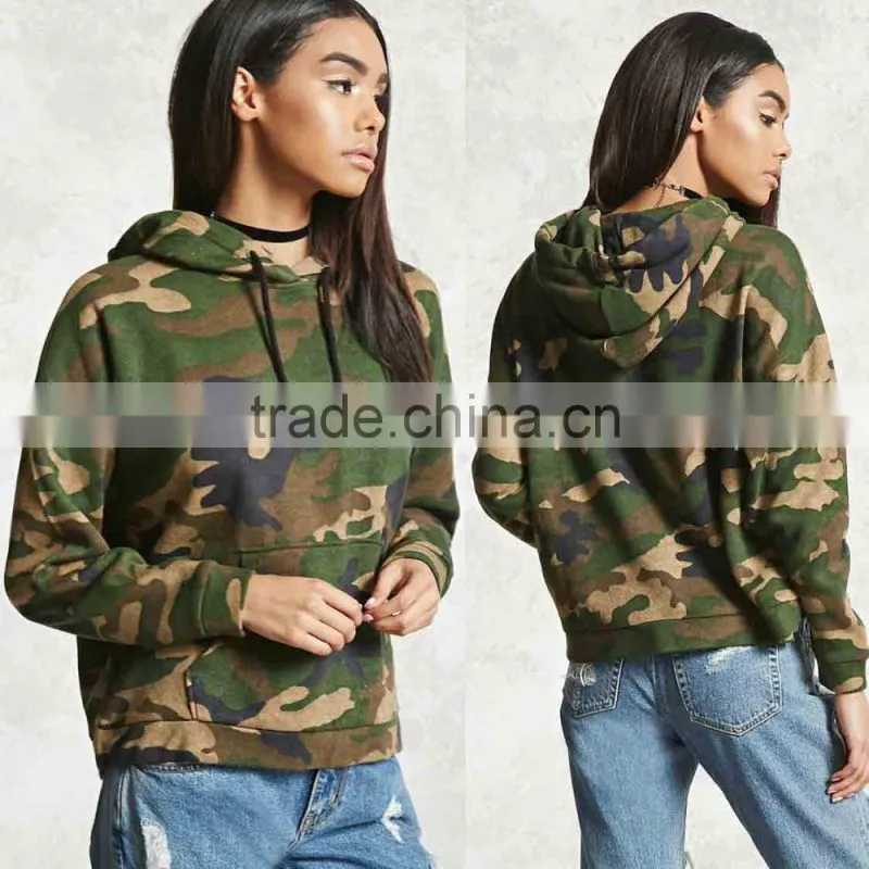 Custom Clothing Manufacturers, Pullover Custom Hoodies Long Sleeves Camo Print Custom Brand Branded Hoody