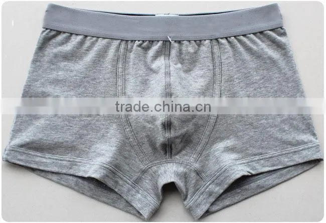 95%cotton 5%spandex men's boxer, fashion men underwear