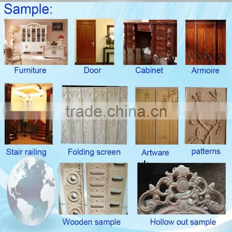 NEW professional cnc router woodworking machine for kinds of plate materials