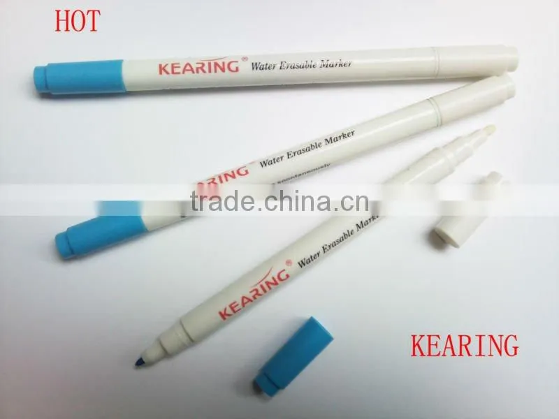 2017 New Kearing Blue Marker Pink Fabric Paint Fabric Markers For Black Fabric