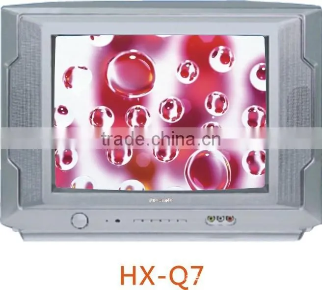 GZY 2015 Good looking with fashion design 14 inch crt tv