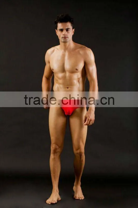 100%nylon super sexy boxer brief for men